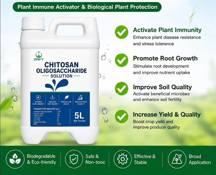 Chitosan Oligosaccharide Biostimulant factory